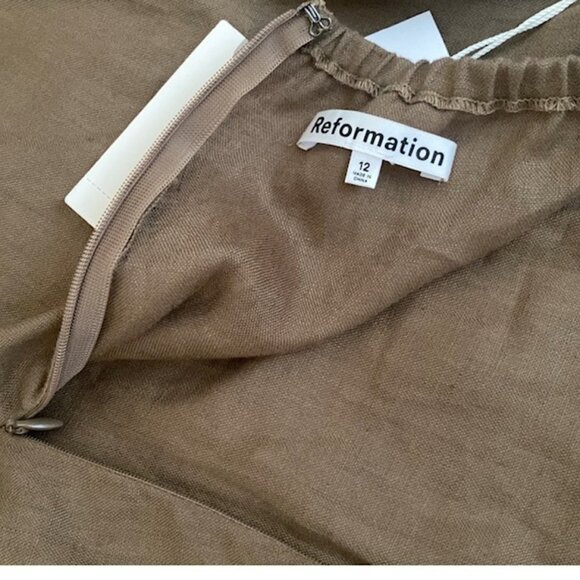 NWT Autumn Linen Jumpsuit - Picture 5 of 10